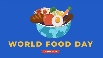 World food day flyer
