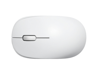 op-Down Flat Lay of Wireless Mouse for Office and Home Use
