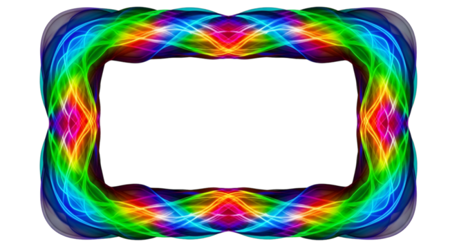 Dynamic Action, Colorful Light Patterns, Abstract Design, Digital Artwork