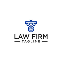 ES law logo design inspiration