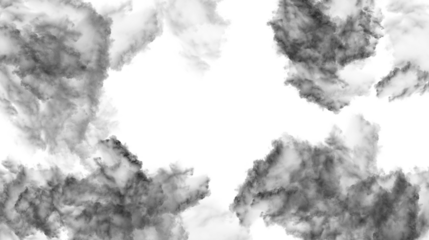 Smoke cloud dust png abstract grey smoke clouds isolated on transparent background design elements for compositing, covering, overlay, png