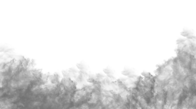 Smoke cloud dust png bottom smoke element isolated on transparent background design elements for compositing, covering, overlay, png