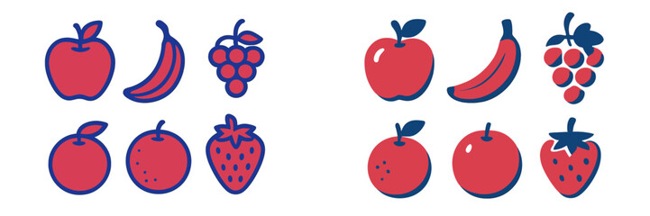 A diverse collection of colorful and healthy fruits including apples, bananas, grapes, oranges, and strawberries