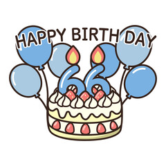 誕生日ケーキ