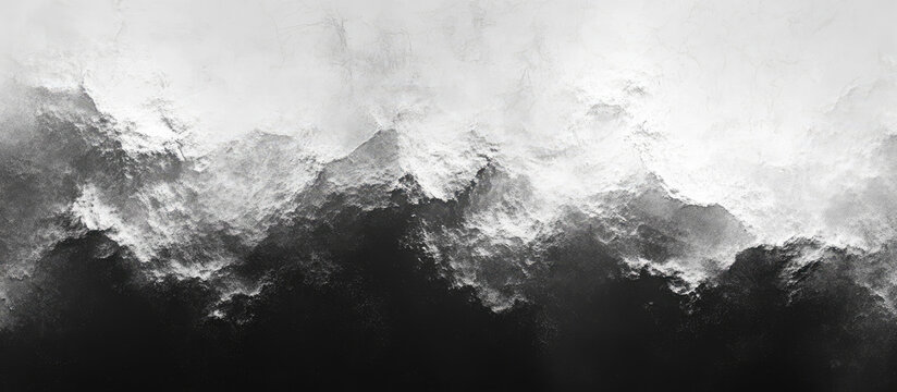 Black and white displacement map texture glitch