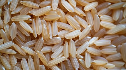 Harvesting rice grains agricultural fields food photography rural environment close-up view natural concept