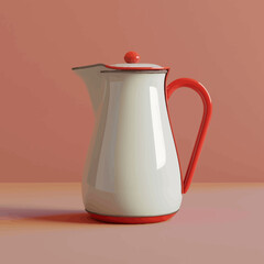 red tea pot