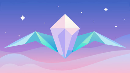 Holographic Crystal Waves Folding in Dream Skies