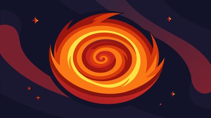 Molten Aurora Spirals Glowing Like Frozen Fire