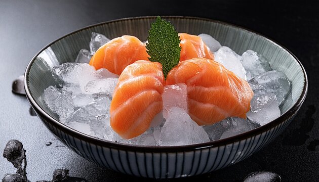 su sui in a bowl with ice