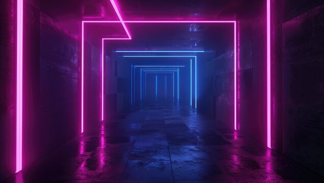 abstract background with blue and purple colors, dark background, gradient, modern design, vector illustration, flat style, lines, gradient of light dots, stripes, shapes, lines, straight line composi