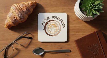 Sip and Think Fresh Ideas Brewing