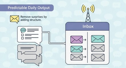 Predictable Daily Output Communication Flow