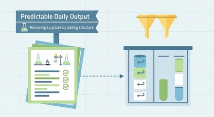 Predictable Daily Output Scientific Process
