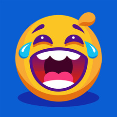 Sad crying face emoji expressing extreme sadness and disappointment with tears flowing