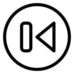 Retro-style back button for user navigation in applications and websites