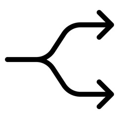 Stylish split button design for user interface interactions and modern application navigation