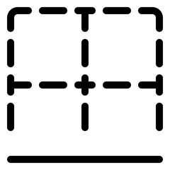 Stylish bottom cell border design for enhancing table layouts and data presentation in digital applications