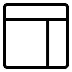 Clean and modern layout design elements for user interface and web applications