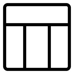 Clean and modern layout design elements for user-friendly web and app interfaces