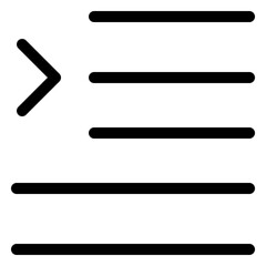 Text formatting tool for creating visually appealing paragraphs with indentation for documents and presentations