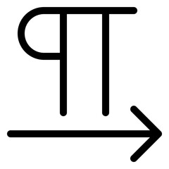 Horizontal text alignment for clear and organized document presentation in digital and print formats