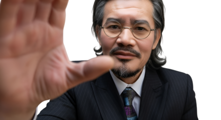 Authority business in middle-aged men 