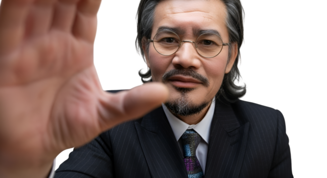 Authority business in middle-aged men  - Powered by Adobe