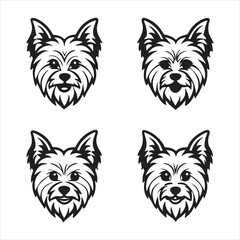 A Feisty and Elegant Yorkshire Terrier, a Small and Courageous Toybreed with a Long and Silkycoat of Steelblue, a Hypoallergenic Lapdog with a Terrierlike Personality