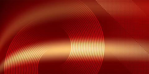 Abstract Red Gradient Background. red gradient tones, circular lines, and halftone pattern. Perfect for business, digital, or creative design projects.