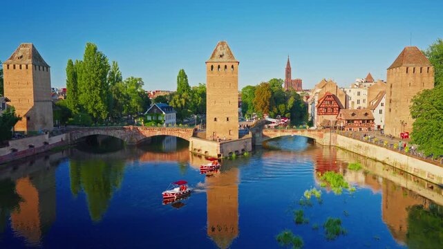 Strasbourg, capital of European Union, Bas-Rhin, France