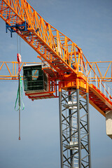 crane on construction site