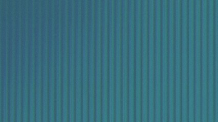 Obraz premium Close up of a textured teal blue corrugated cardboard surface