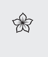 vector illustration of a flower