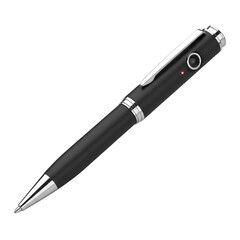 Spy Pen Camera 3d rendered, isolated on transparent background
