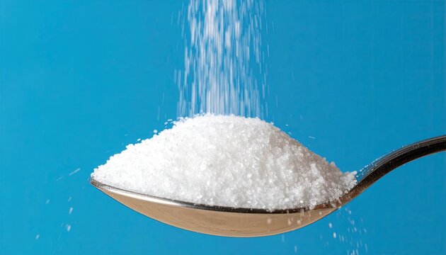 Sugar pouring from a spoon (4)
