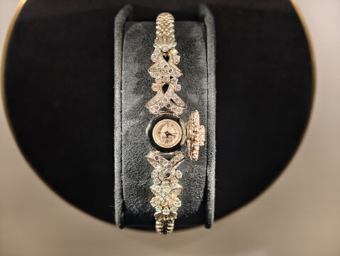 Shanghai,China-Sep.13th 2025: luxury Jaeger-LeCoultre diamond watch