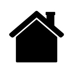 Vector House with Chimney