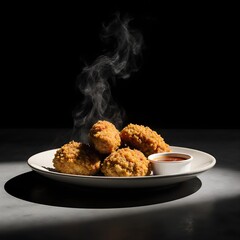 fried chicken nuggets