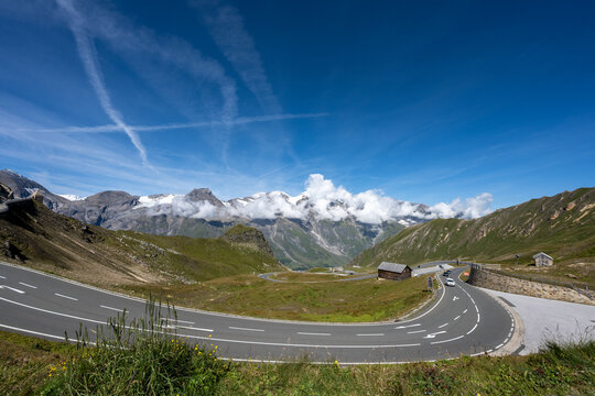 Alpenpanorama entlang der Gro&szlig;glockner Hochalpenstra&szlig;e