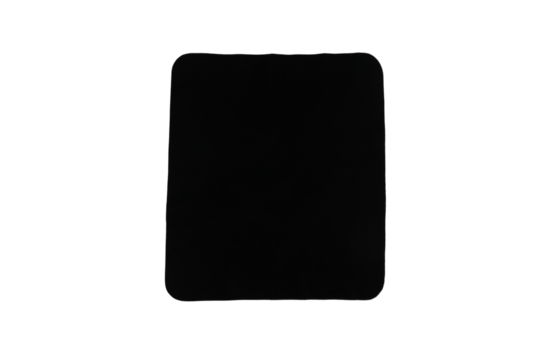 Abstract dark rounded square shape minimal design graphic element for digital composition