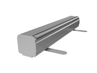 3D Signs Mockup Isolated on White Background