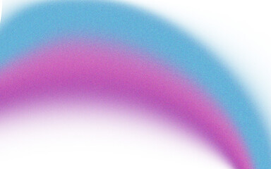Abstract gradient swirl of pink and blue light streaks forming a curved shape