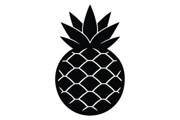 Obraz premium pineapple vector illustration