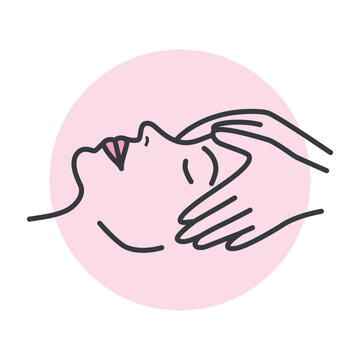 Facial massage sign