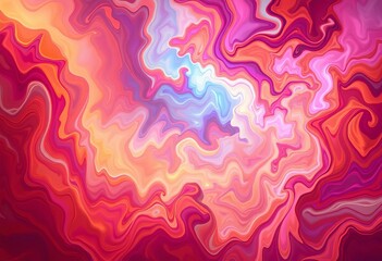 Fluid, swirling nebula-like forms in vibrant hues,  smooth,  backdrop