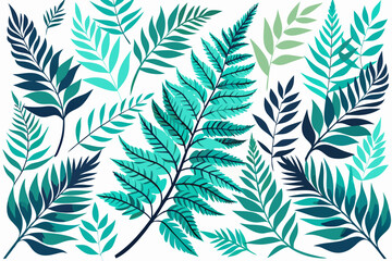 seamless leaf pattern
