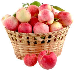 apples in basket