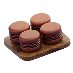 Macaron 3D Illustration