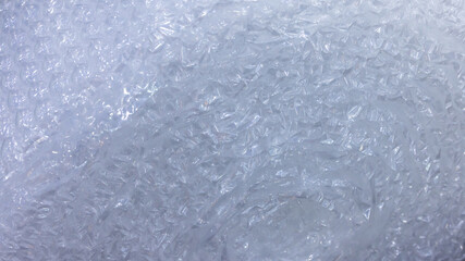 Fototapeta premium Air bubble wrap for Packaging, Transparent plastic bubble wrap, Plastic bubble wrap used for packing and protecting products from bumps and scratches.
